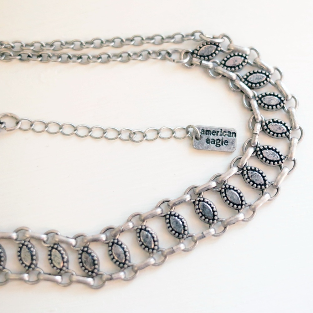 American Eagle Linked Chain Choker